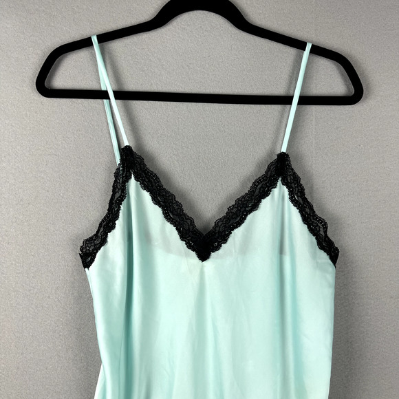 Kate Spade Satin Lingerie Romper Womens Medium Lace Trim Fairy Dainty Delicate - Picture 2 of 16